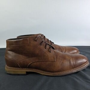 Todd Welsh Men's Tan Dress Boot Lace Up  Men's US Size 11 D